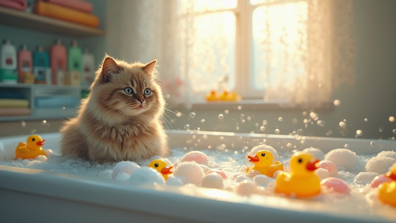Сколько раз моют кошку?