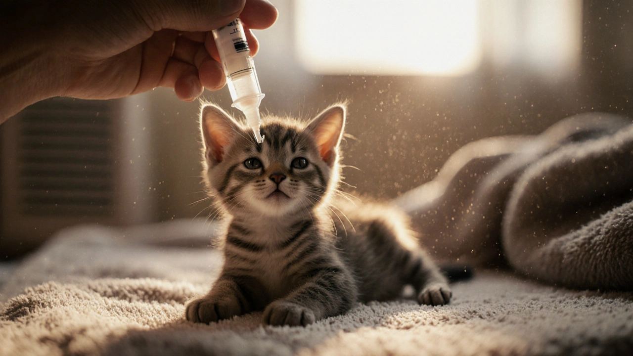 Чем кормить котят в 1 месяц без мамы: пошаговая инструкция