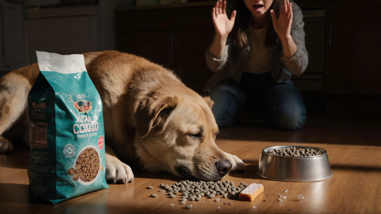 Какой корм для собак вызывает судороги: опасные ингредиенты и что делать, если собака захлебнулась