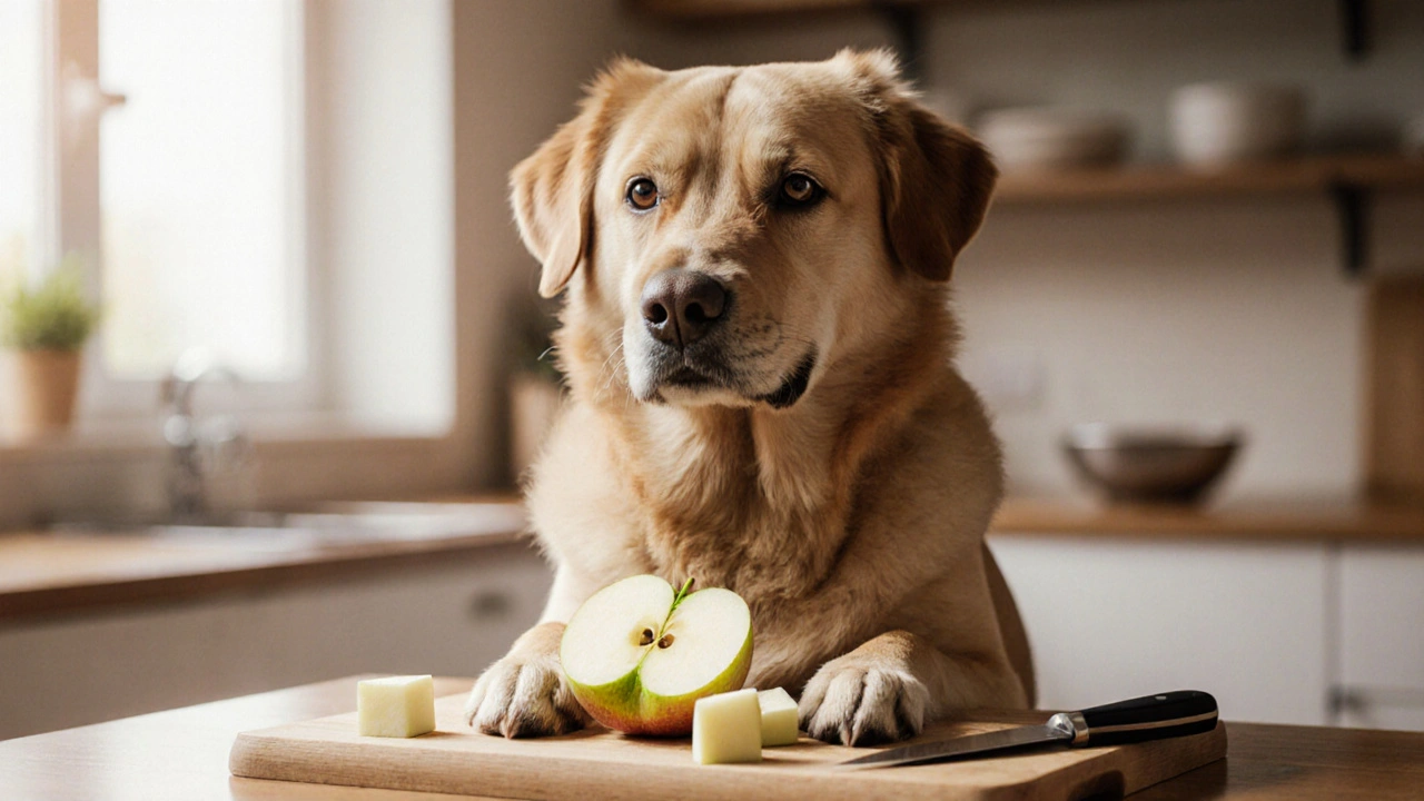 Можно ли собаке яблоко: безопасно ли кормить собак яблоками и как это делать правильно