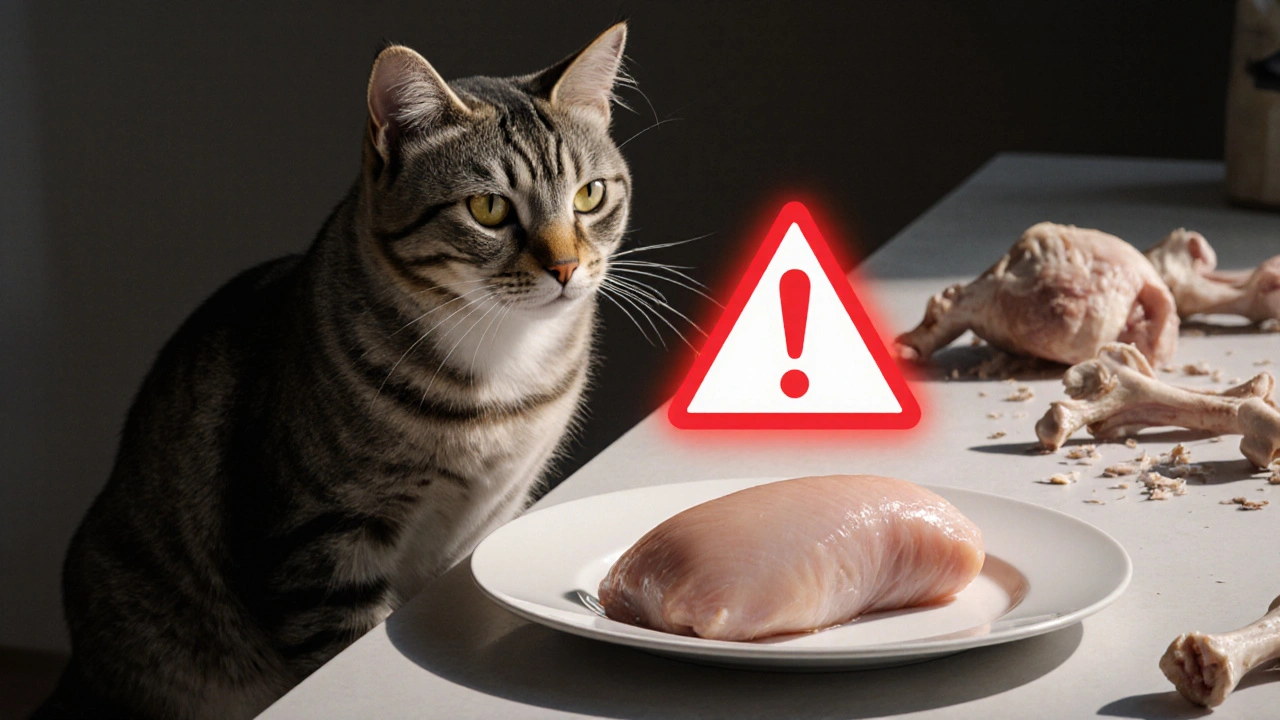 Почему кошкам нельзя есть вареную курицу - опасности, которые скрывает простое блюдо