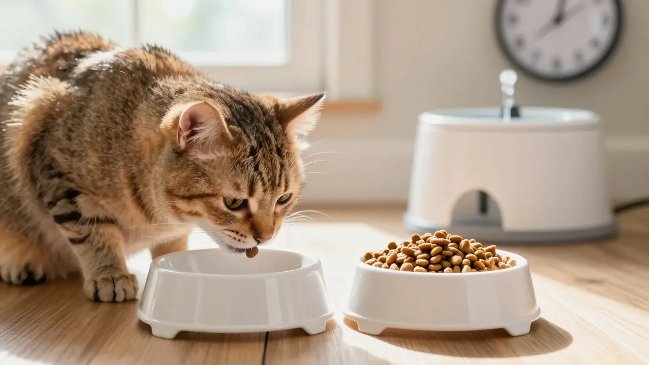 Сколько раз в день можно давать кошке сухой корм: правильная схема кормления