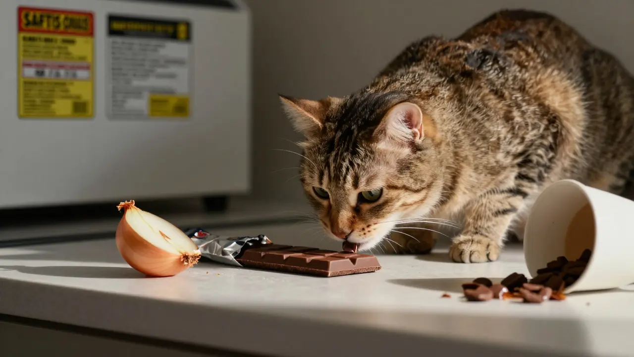 Что ядовито для кошек: список опасных продуктов и веществ