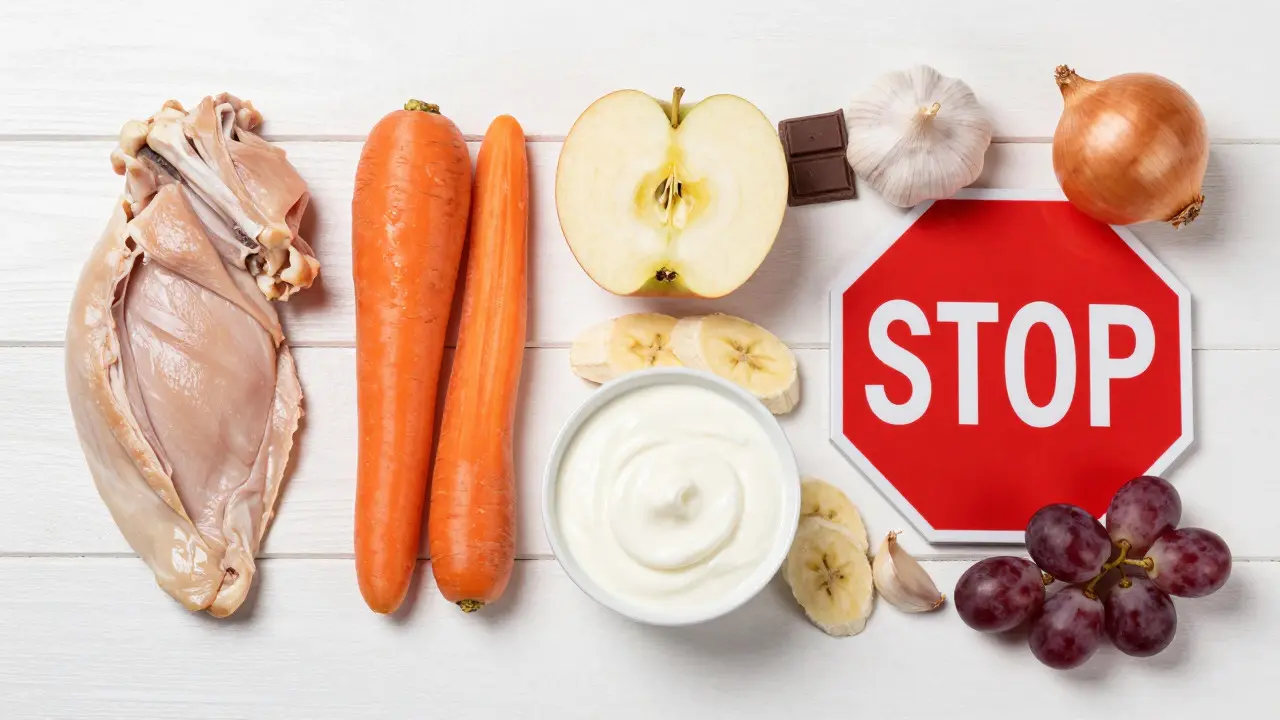 Безопасные и опасные продукты для собак